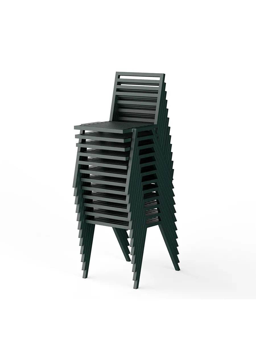 Stacking Chair, grøn fra 19 Outdoors - 4 - Jacobsen Plus
