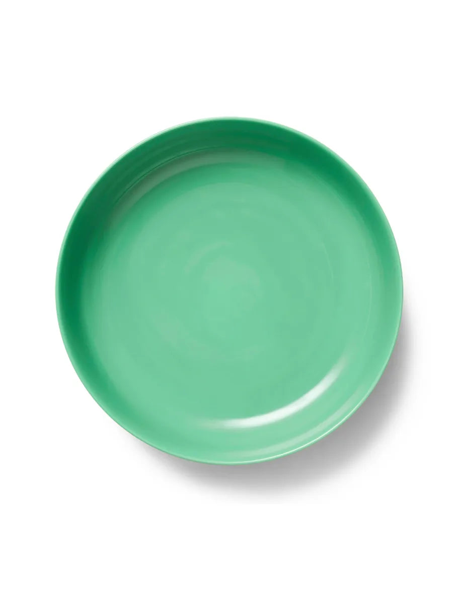 Rhombe serveringsskål, grøn fra Lyngby Porcelæn - 3 - Jacobsen Plus