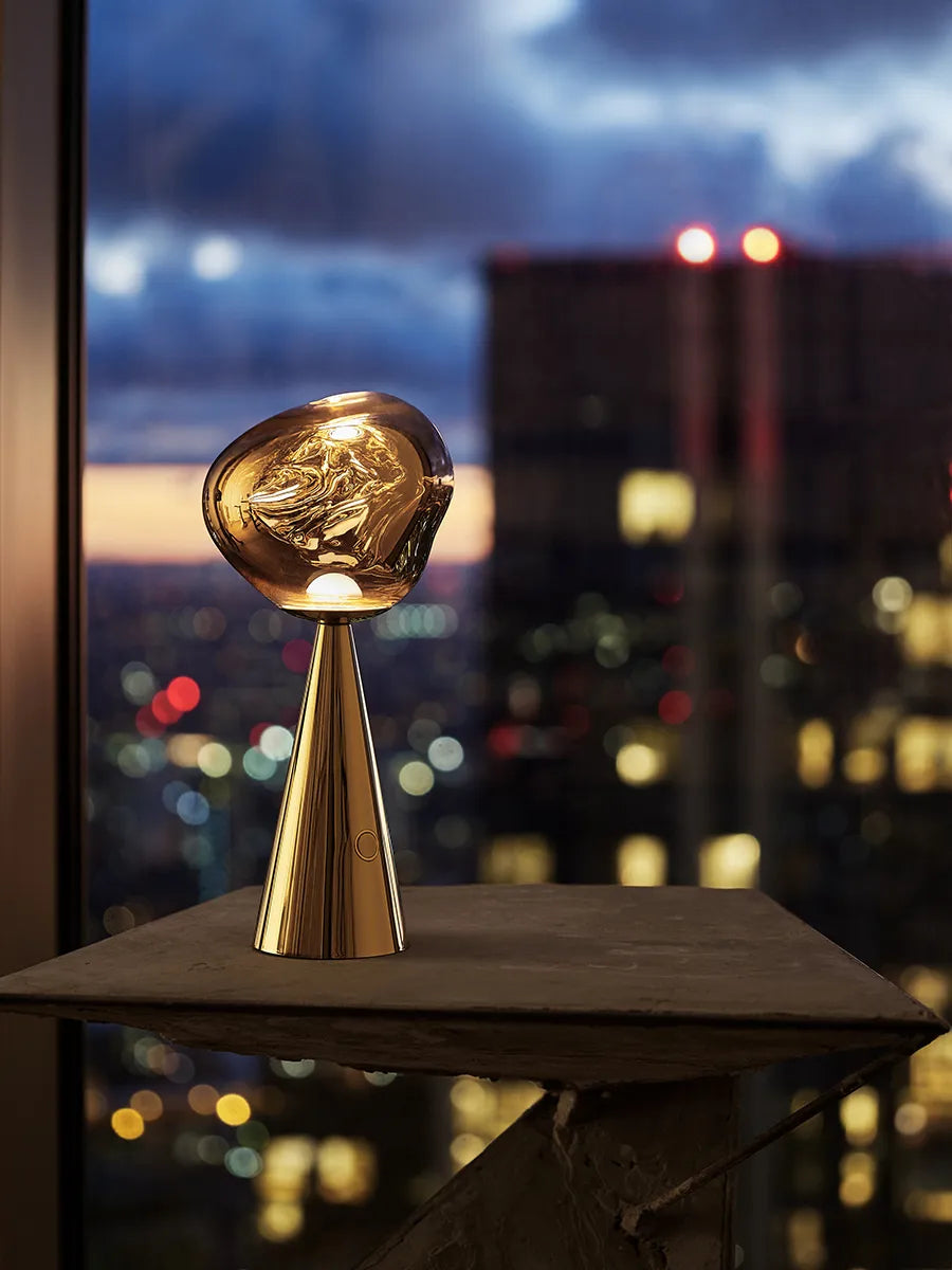 Melt Portable Bordlampe, gold fra Tom Dixon - 3 - Jacobsen Plus