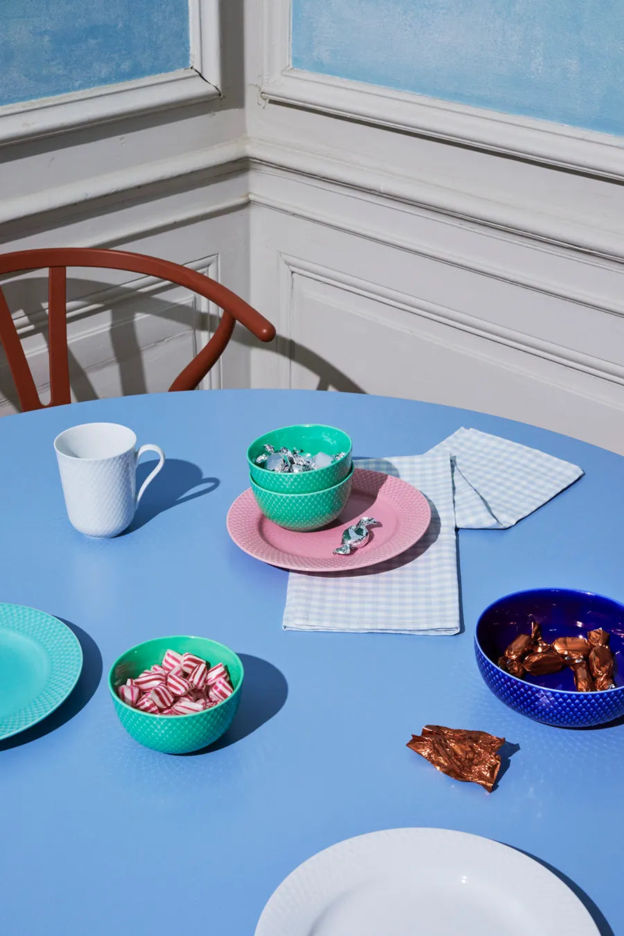 Rhombe Skål Ø15,5 cm fra Lyngby Porcelæn