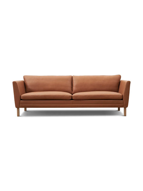 MH2301 Sofa, gefion læder fra Mogens Hansen - Cognac / 2½ pers. - Jacobsen Plus