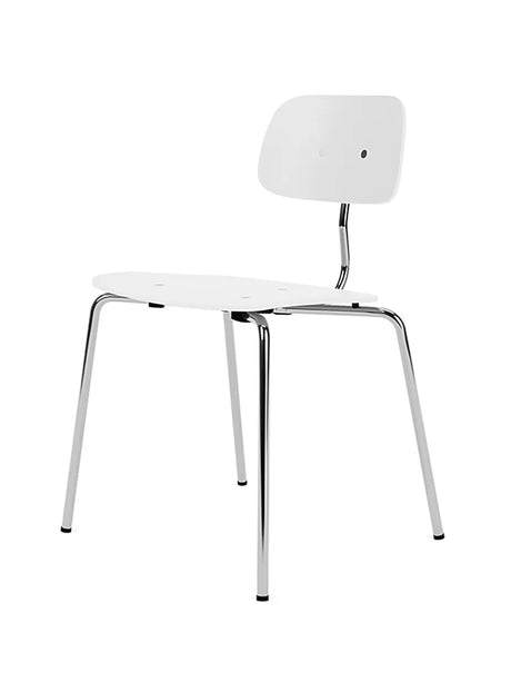 Kevi 2060 spisestol, Snow fra Montana - Chrome - Jacobsen Plus