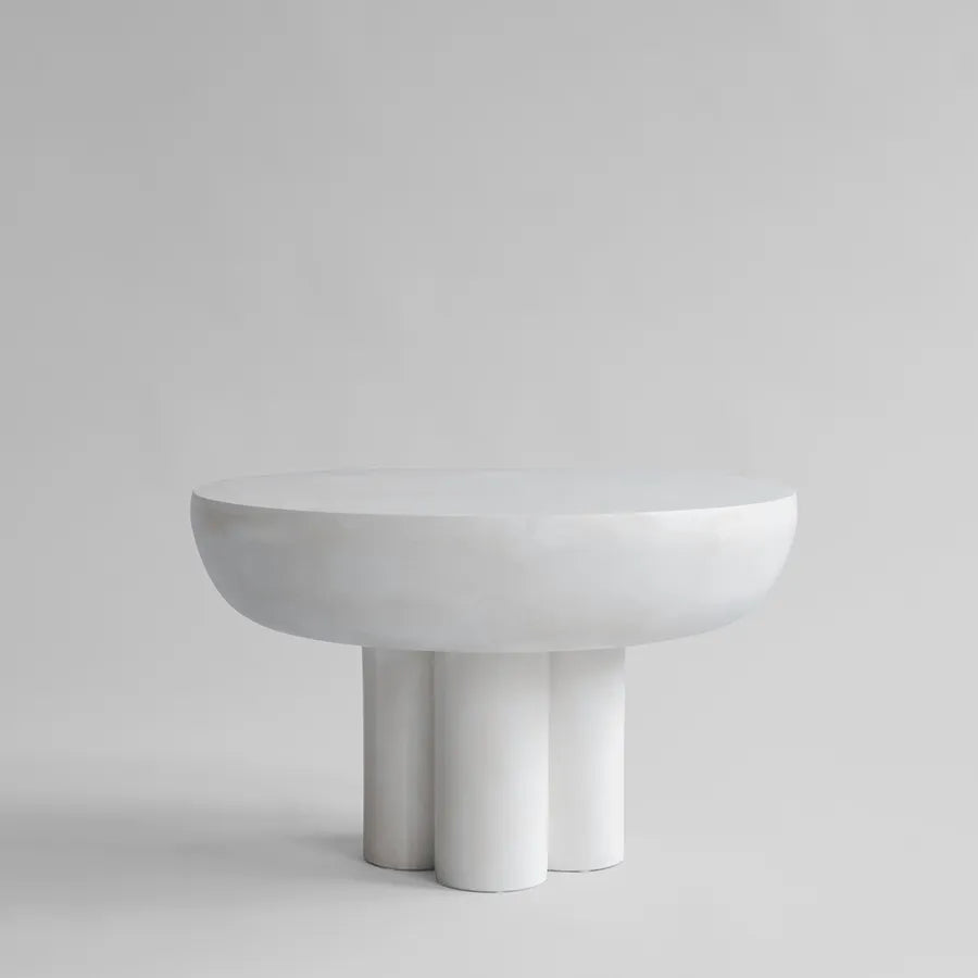 Crown Table, low bone white fra 101 Copenhagen - 8 - Jacobsen Plus