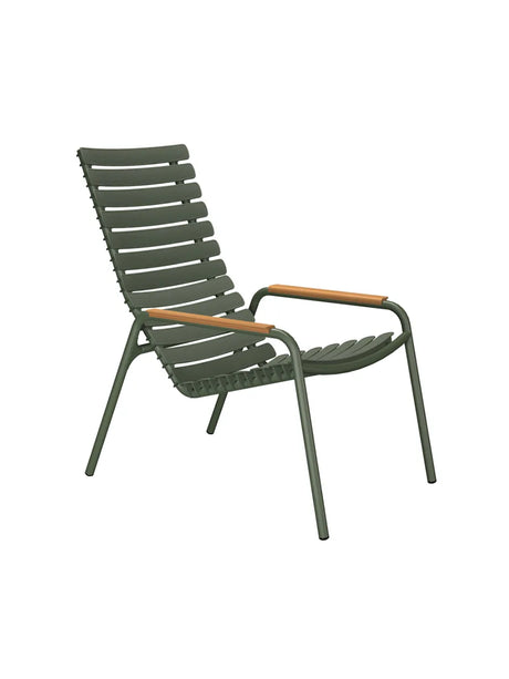 ReClips lounge chair bamboo fra Houe - Olive green - Jacobsen Plus