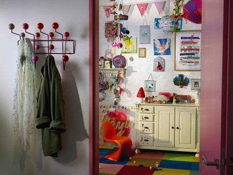 Hang It All, Rød fra Vitra - 2 - Jacobsen Plus