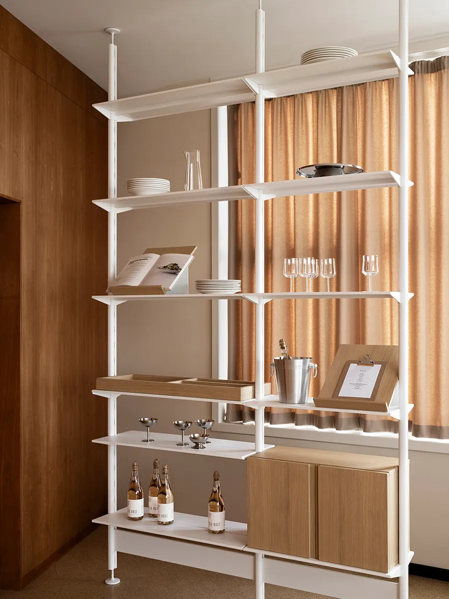 Pira G2 Floor-to-Ceiling Shelving Bundle A fra String - 3 - Jacobsen Plus