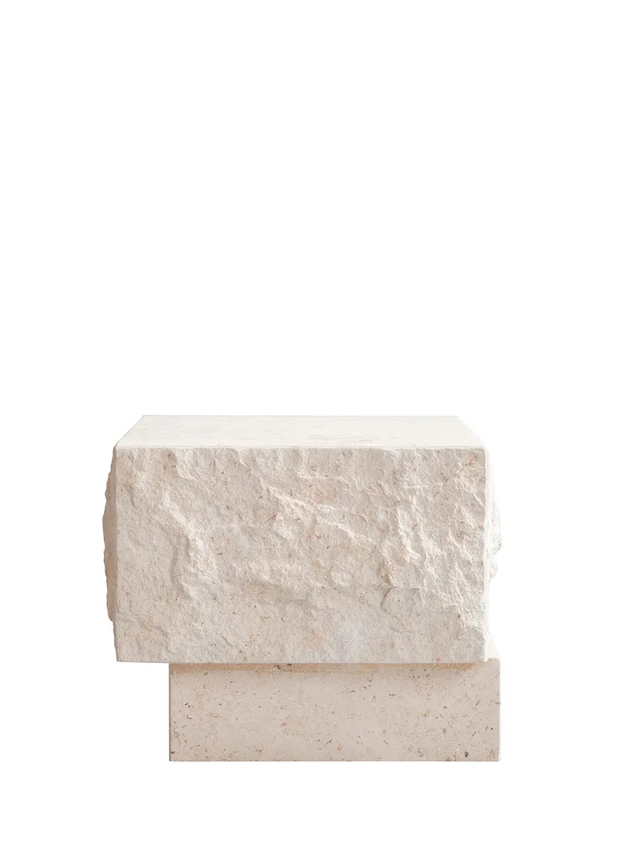 Temple Coffee Table Low, limestone fra 101 Copenhagen