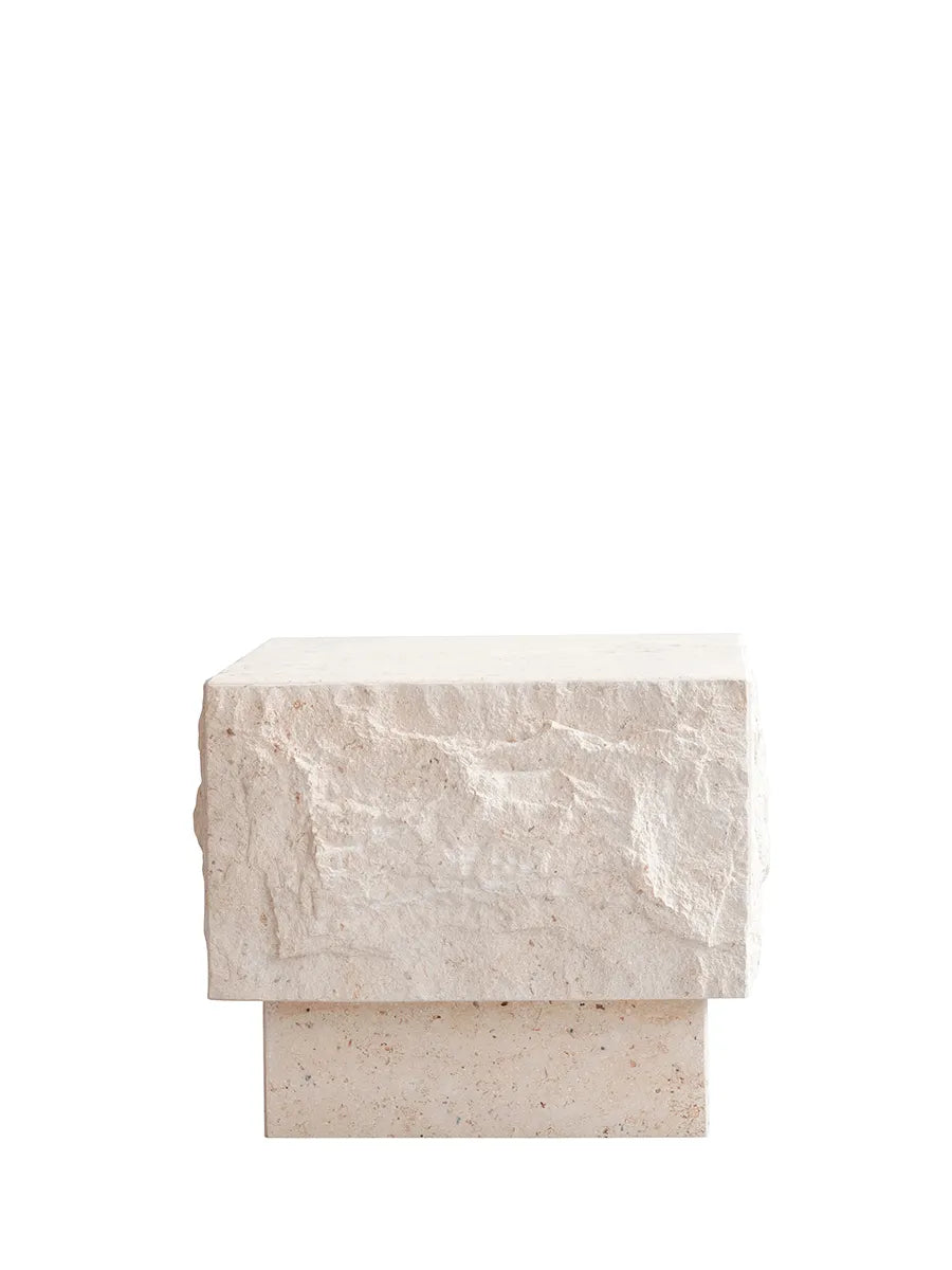 Temple Coffee Table Low, limestone fra 101 Copenhagen