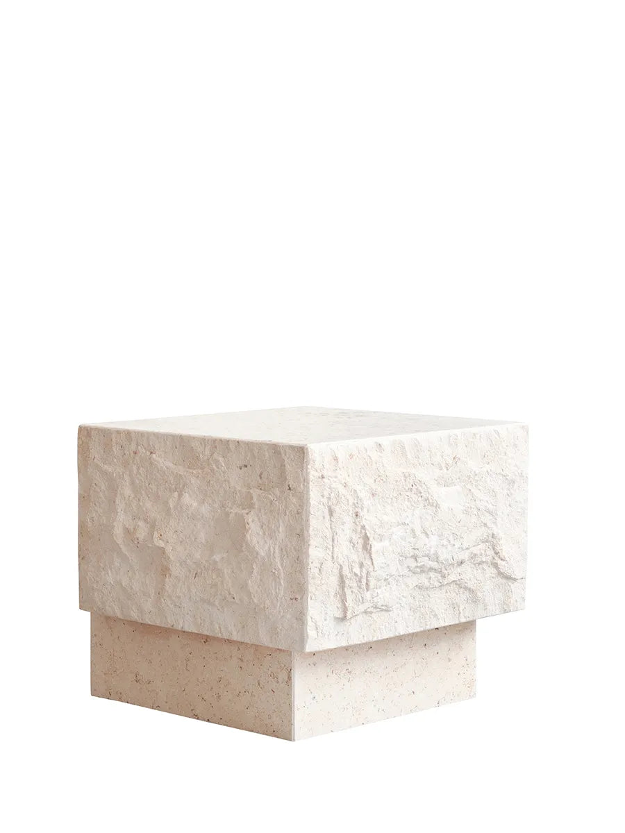 Temple Coffee Table Low, limestone fra 101 Copenhagen