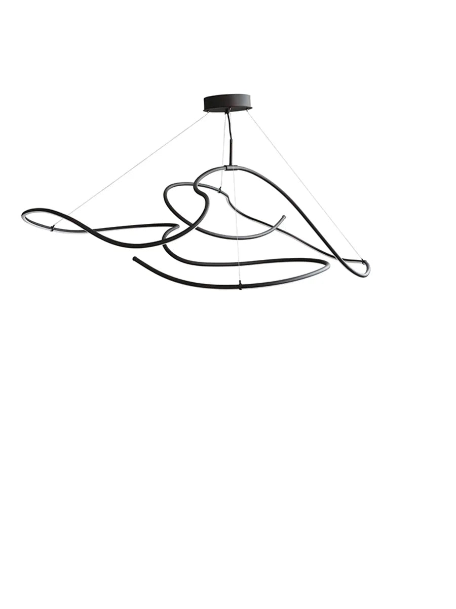 Ghost Chandelier, Big, Burned Black fra 101 Copenhagen - 1 - Jacobsen Plus