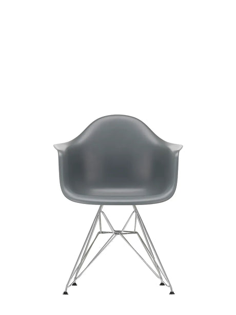 Eames Plastic Armchair DAR, forkromet fra Vitra - Granite grey - Jacobsen Plus
