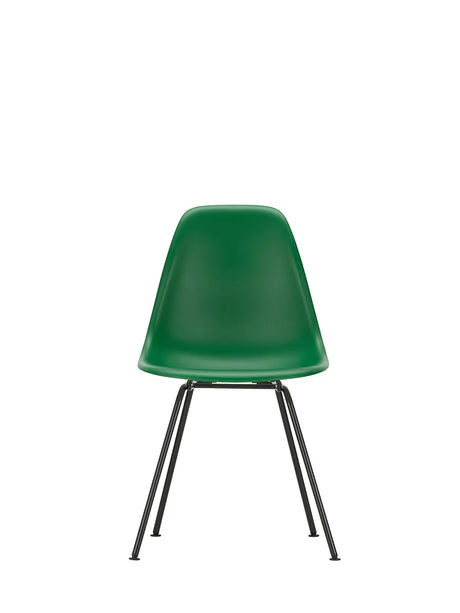 Eames Plastic Side Chair DSX, sort pulverlakeret fra Vitra - Emerald - Jacobsen Plus