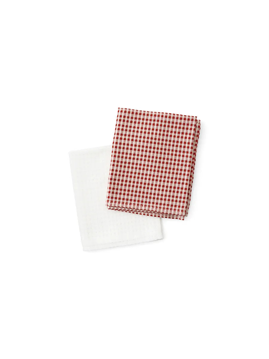 Troides Tea Towel, sæt á 2 stk. fra Audo Copenhagen - 1 - Jacobsen Plus