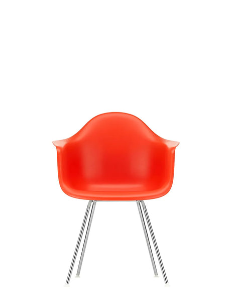 Eames Plastic Armchair DAX, forkromet fra Vitra - Poppy red - Jacobsen Plus
