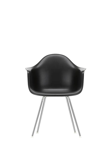 Eames Plastic Armchair DAX, forkromet fra Vitra - Deep black - Jacobsen Plus