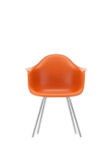 Eames Plastic Armchair DAX, forkromet fra Vitra - Rusty Orange - Jacobsen Plus