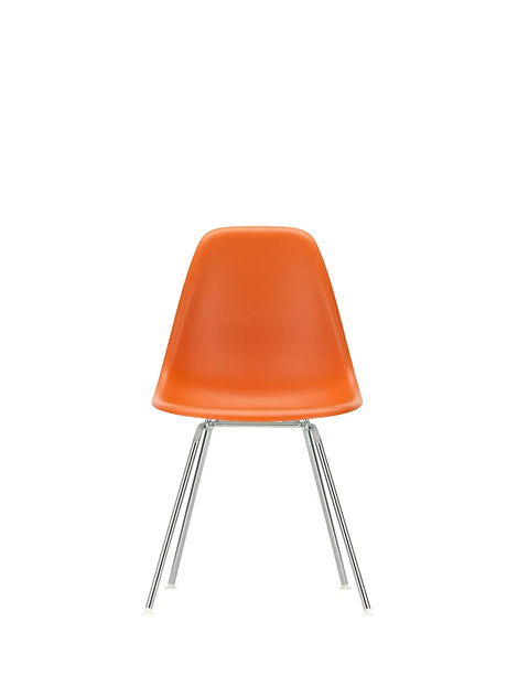 Eames Plastic Side Chair DSX, forkromet fra Vitra - Rusty Orange - Jacobsen Plus