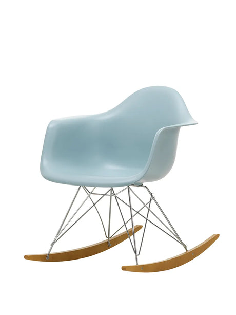 Eames Plastic Armchair RAR, gyngestol fra Vitra - Ice grey - Jacobsen Plus