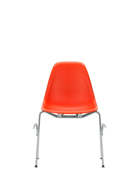 Eames Plastic Side Chair DSS, stabelbar fra Vitra - Poppy red - Jacobsen Plus