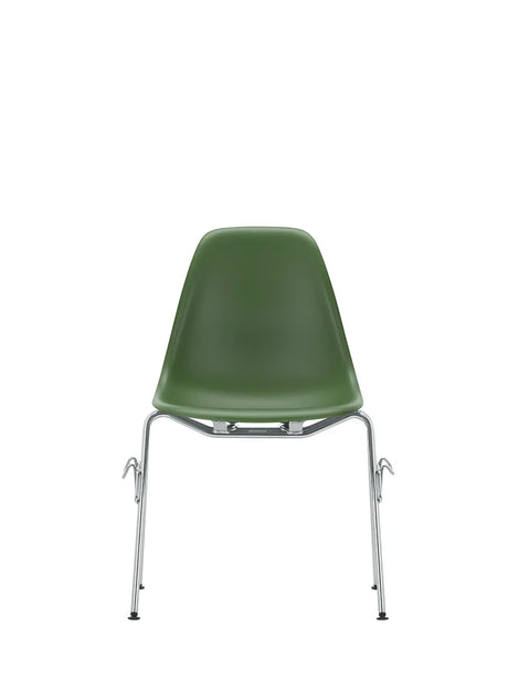 Eames Plastic Side Chair DSS, stabelbar fra Vitra - Forest - Jacobsen Plus