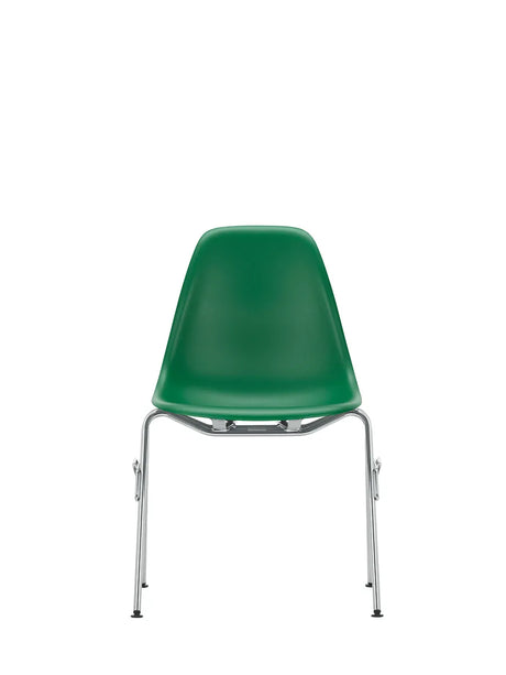 Eames Plastic Side Chair DSS-N, stabelbar fra Vitra - Emerald - Jacobsen Plus