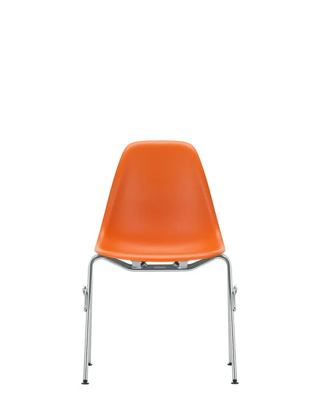 Eames Plastic Side Chair DSS-N, stabelbar fra Vitra - Rusty Orange - Jacobsen Plus
