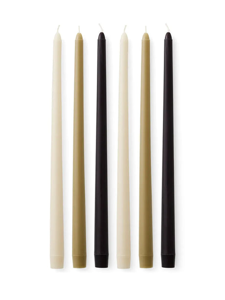 Spire Smooth Tapered Lys, sæt á 6 stk. fra Audo Copenhagen - 1 - Jacobsen Plus