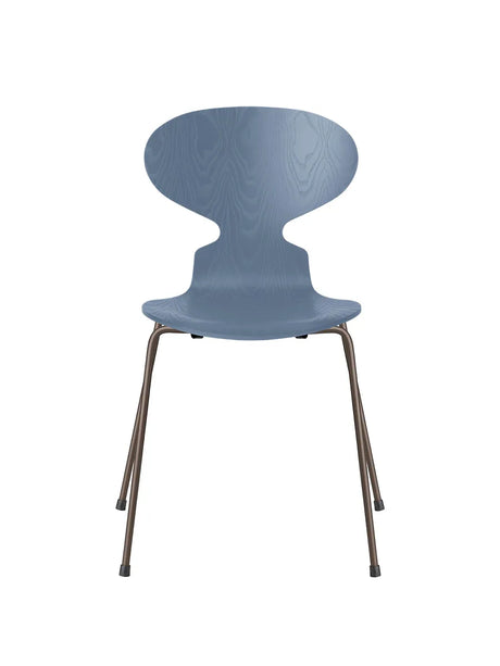 3101 Myren Stol i farvet ask af Arne Jacobsen - Dusk Blue / Brown Bronze - Jacobsen Plus