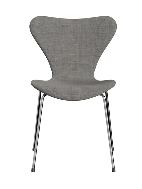 3107 Serie 7, fuldpolstret af Arne Jacobsen - Canvas / 0124 Lysgrå - Jacobsen Plus