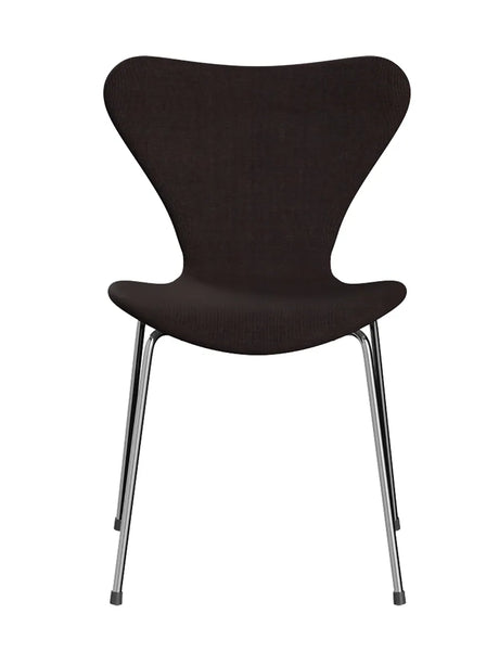 3107 Serie 7, fuldpolstret af Arne Jacobsen - Canvas / 0364 Black stone - Jacobsen Plus