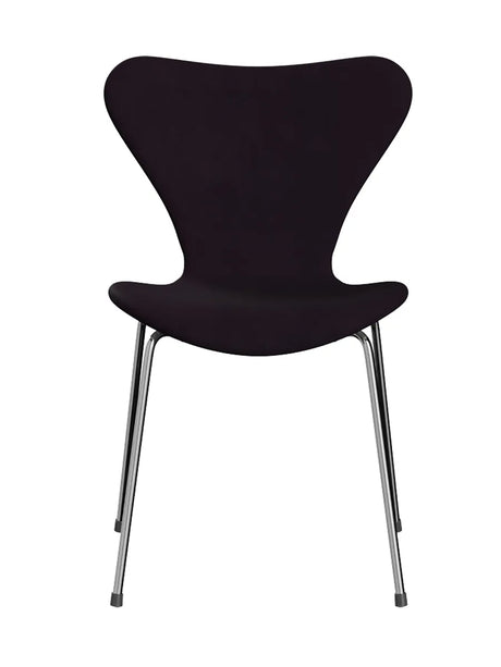 3107 Serie 7, fuldpolstret af Arne Jacobsen - Divina / 376 Aubergine - Jacobsen Plus