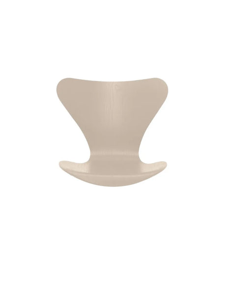 Skal til 3107 Stol fra Fritz Hansen - Farvet ask / Light beige - Jacobsen Plus