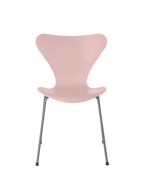 3107 Serie 7 stol lakeret af Arne Jacobsen - Pale Rose / Silver Grey - Jacobsen Plus