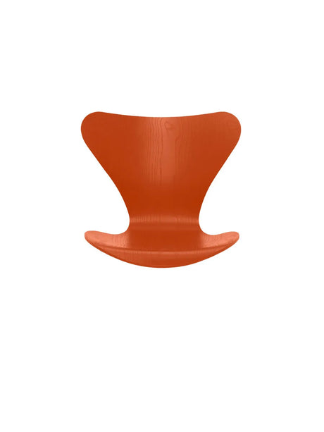 Skal til 3107 Stol fra Fritz Hansen - Farvet ask / Paradise orange - Jacobsen Plus