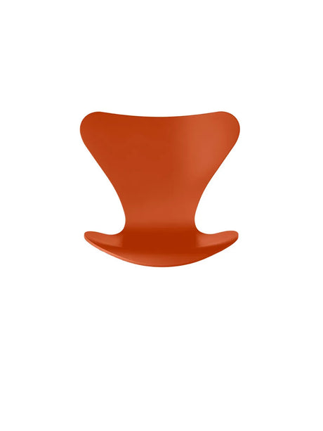 Skal til 3107 Stol fra Fritz Hansen - Lakeret / Paradise orange - Jacobsen Plus