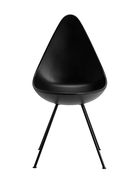 3110 Dråben af Arne Jacobsen - Plast / Sort / Sort - Jacobsen Plus