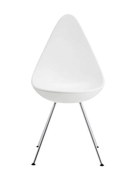 3110 Dråben af Arne Jacobsen - Plast / Hvid / Krom - Jacobsen Plus