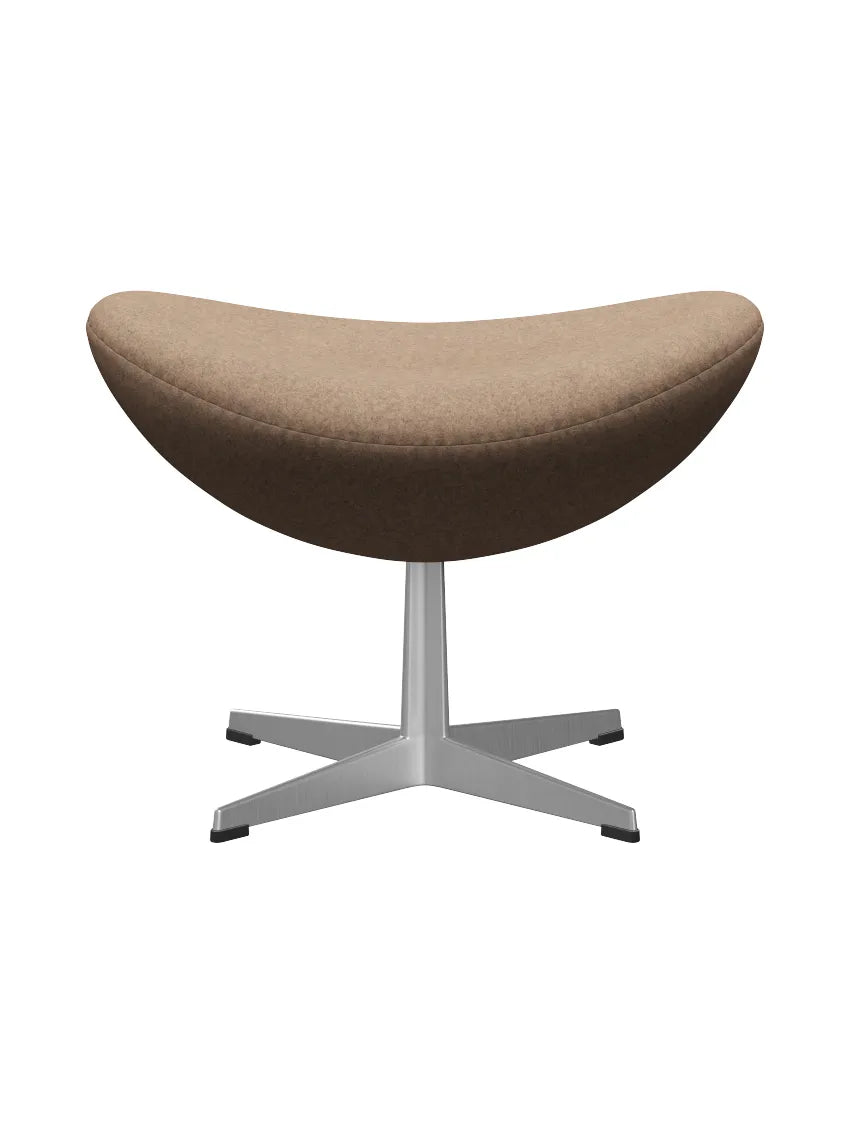 3127 Fodskammel til Ægget af Arne Jacobsen stofgr. 2 - Divina Melange / 517 Grey Nude - Jacobsen Plus