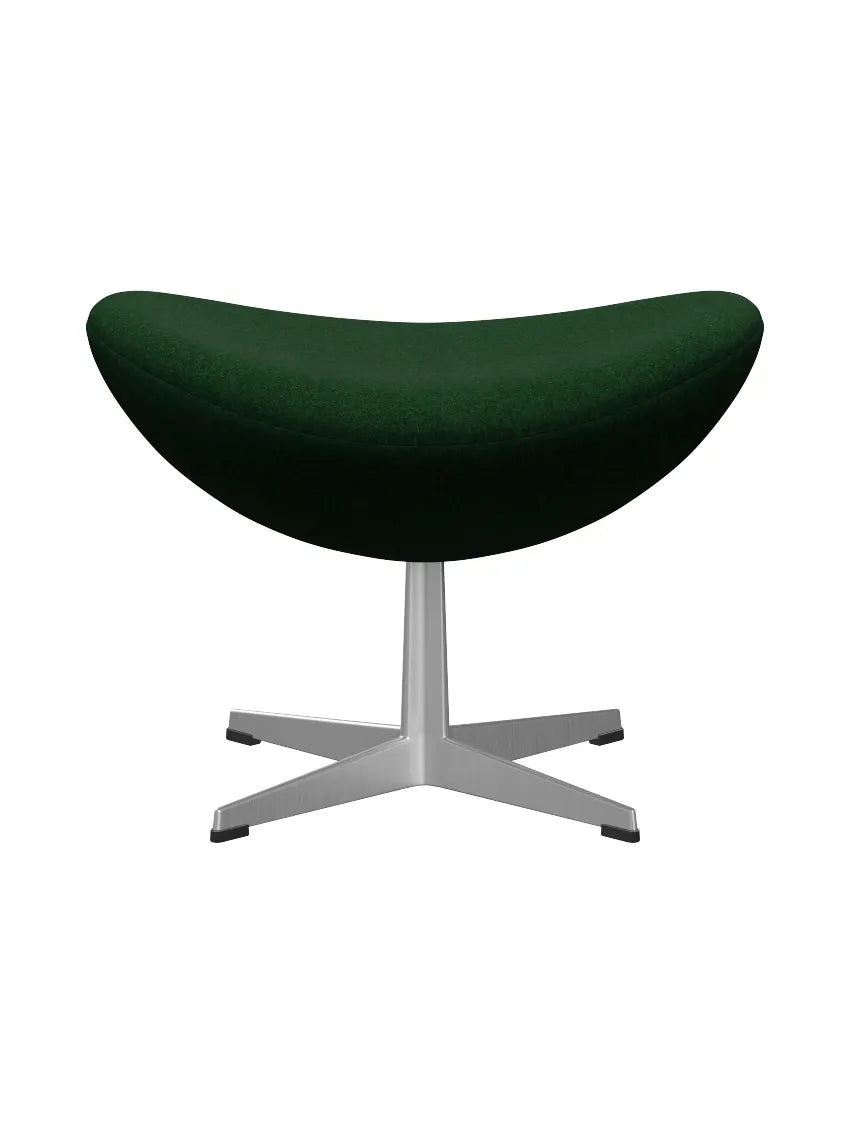 3127 Fodskammel til Ægget af Arne Jacobsen stofgr. 2 - Divina Melange / 977 Forrest Green - Jacobsen Plus