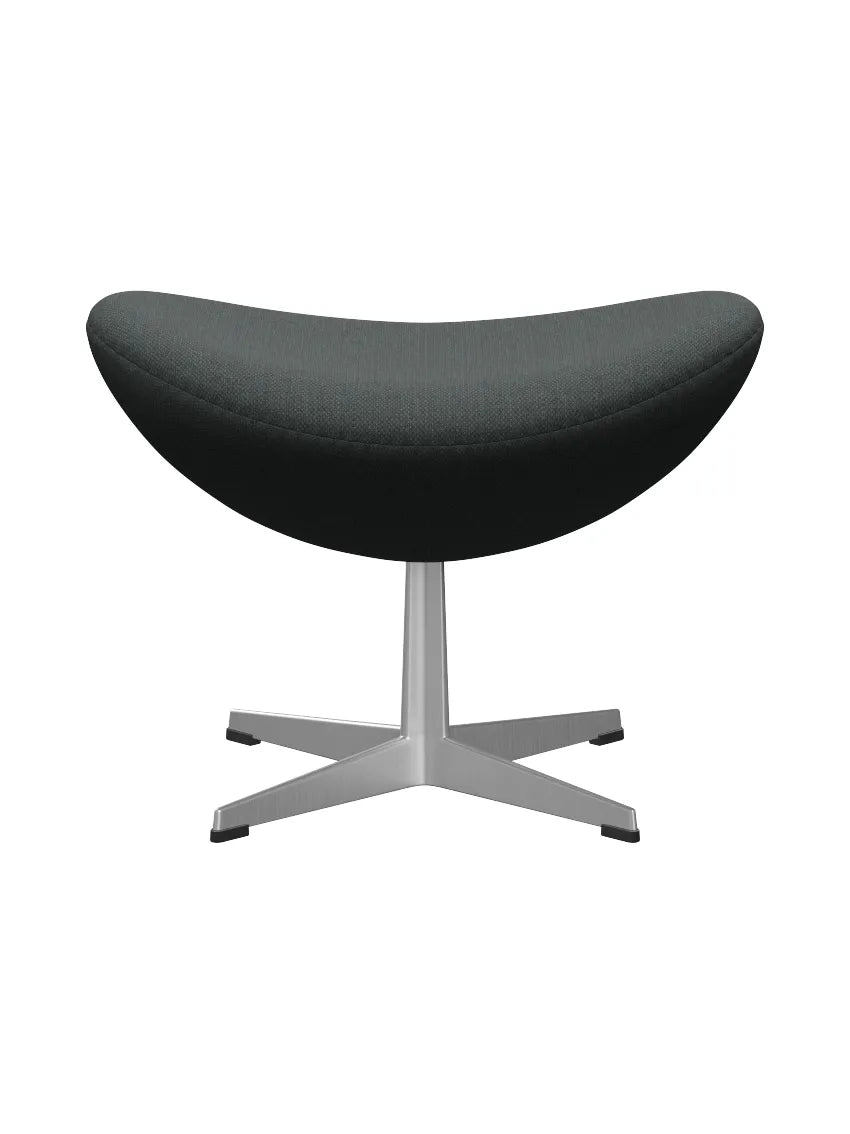 3127 Fodskammel til Ægget af Arne Jacobsen stofgr. 2 - Fiord / 171 Mid Grey-Dark Grey - Jacobsen Plus