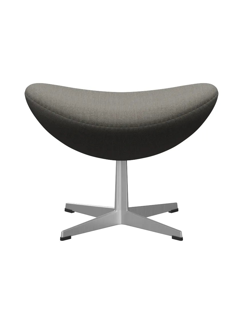 3127 Fodskammel til Ægget af Arne Jacobsen stofgr. 2 - Fiord / 351 Grey-Stone - Jacobsen Plus