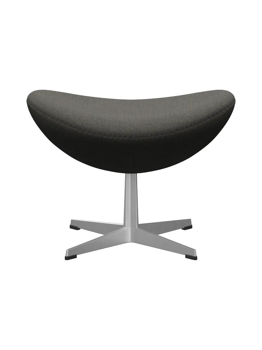 3127 Fodskammel til Ægget af Arne Jacobsen stofgr. 2 - Fiord / 371 Dark Grey-Stone - Jacobsen Plus