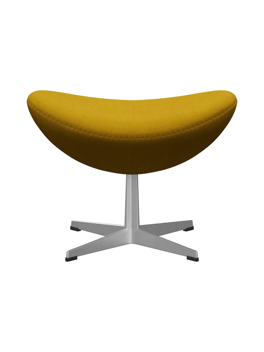3127 Fodskammel til Ægget af Arne Jacobsen stofgr. 2 - Hallingdal / 457 Mustard - Jacobsen Plus