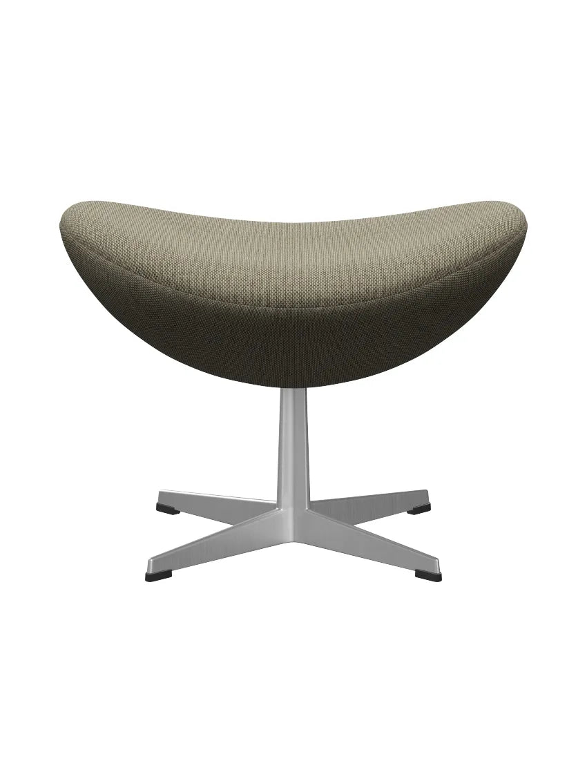 3127 Fodskammel til Ægget af Arne Jacobsen stofgr. 2 - Re-wool / 218 light beige-natural - Jacobsen Plus