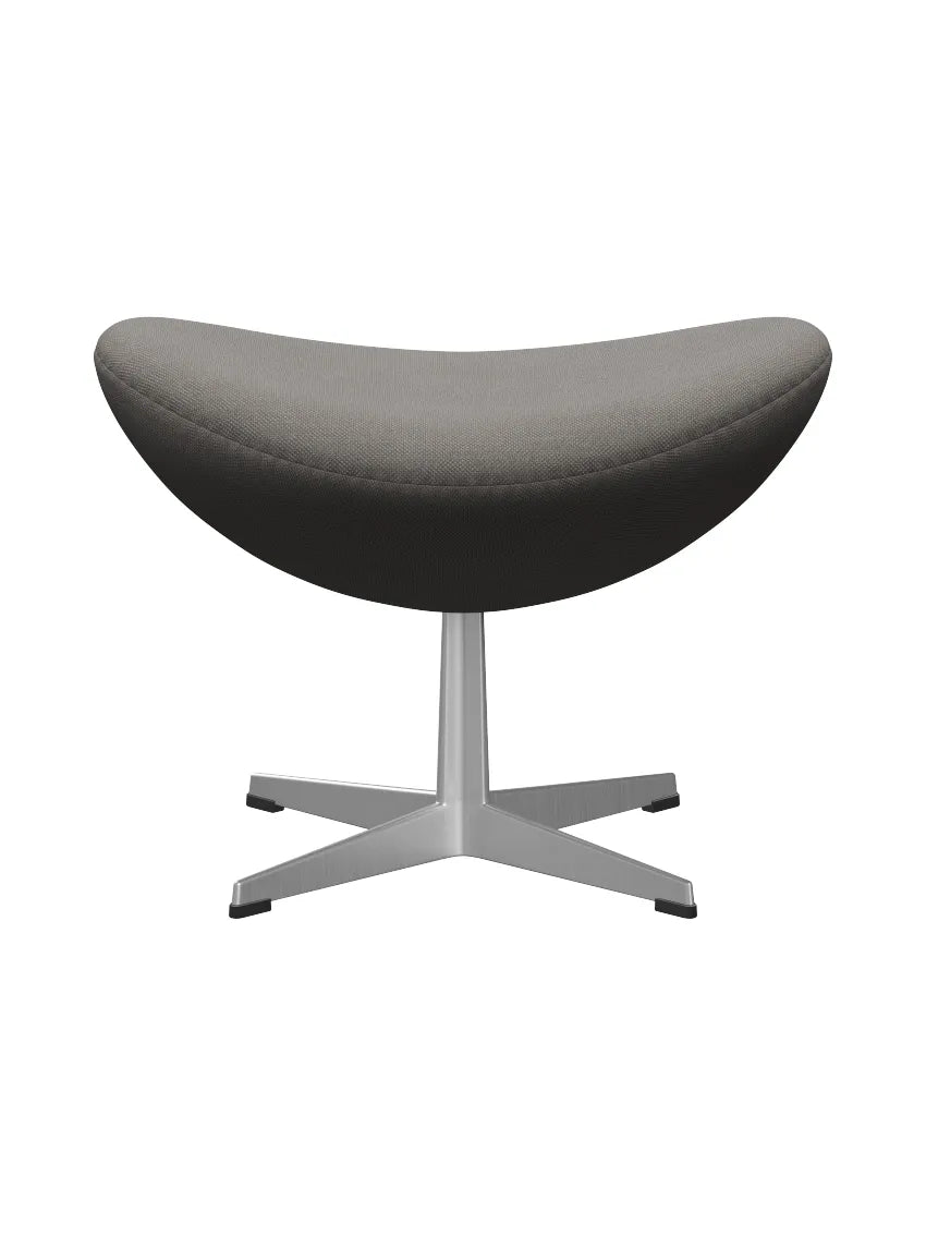 3127 Fodskammel til Ægget af Arne Jacobsen stofgr. 2 - Steelcut / 155 Medium grey - Jacobsen Plus