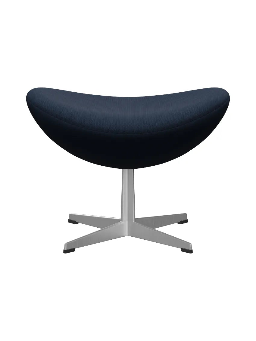 3127 Fodskammel til Ægget af Arne Jacobsen stofgr. 2 - Steelcut / 775 Dark ocean blue - Jacobsen Plus