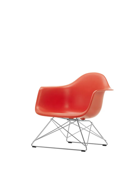 Eames Plastic Armchair LAR, forkromet fra Vitra - Poppy red - Jacobsen Plus