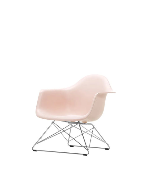 Eames Plastic Armchair LAR, forkromet fra Vitra - Pale Rose - Jacobsen Plus
