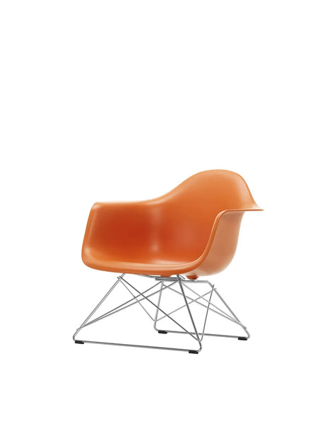 Eames Plastic Armchair LAR, forkromet fra Vitra - Rusty Orange - Jacobsen Plus