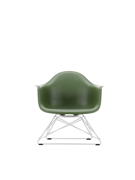 Eames Plastic Armchair LAR, hvidlakeret fra Vitra - Forest - Jacobsen Plus